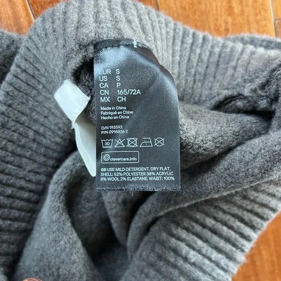 H&M 3 pc Skirt Top Sweater Set XS S - Picture 7 of 8